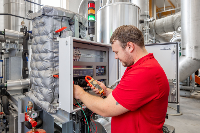 Automatisering CO₂filterinstallatie